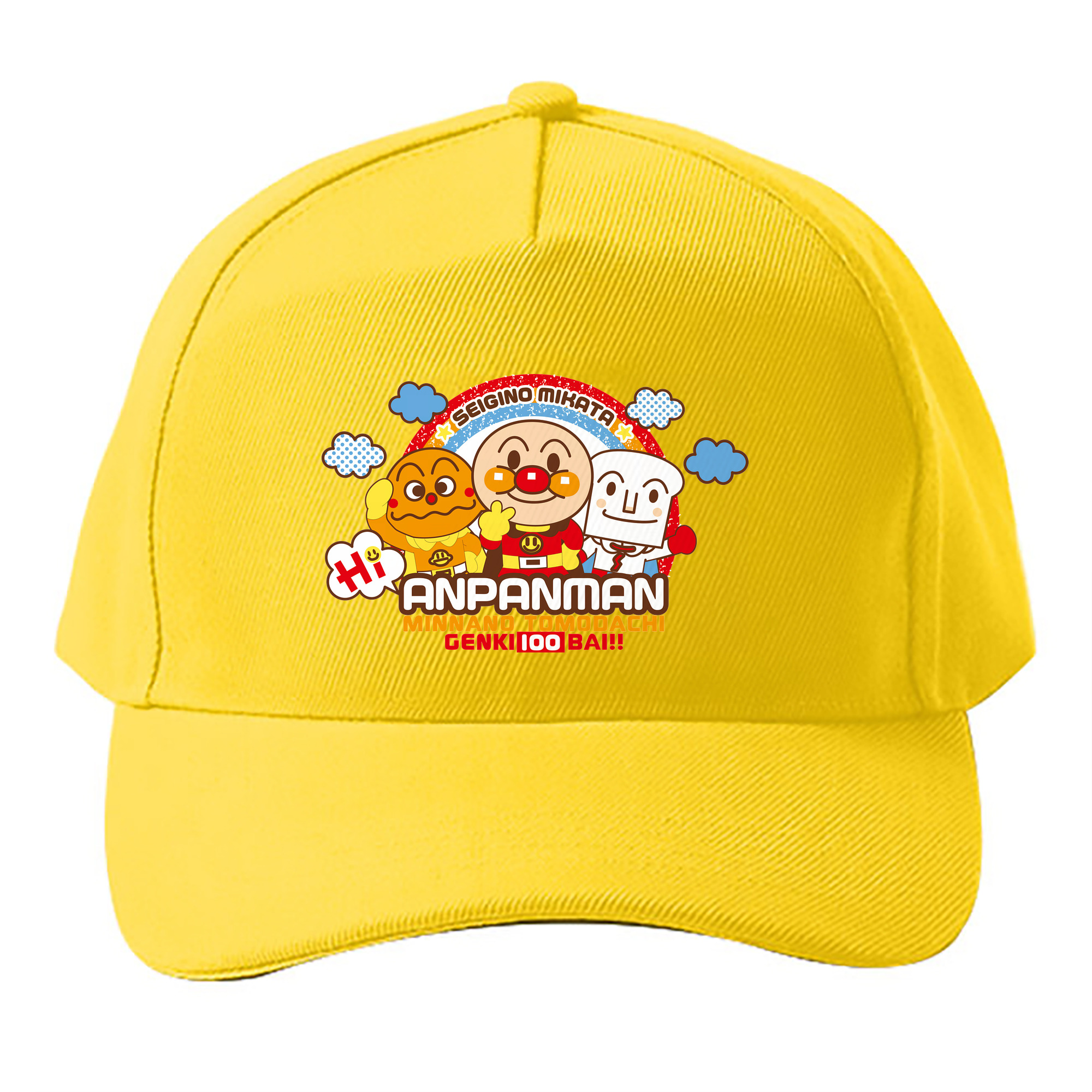 （画像用） アンパンマン Anpanman ベースボールキャップ 綿100％ 男女兼用 帽子 スポーツ
